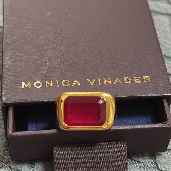 Monica Vinader Gemstone Power Cocktail Ring - Picture 5 of 6